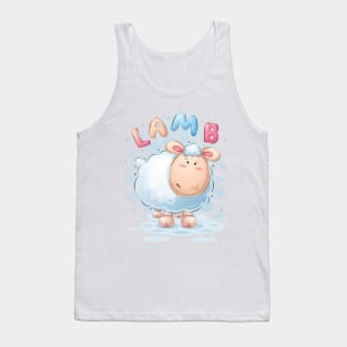 Cute lamb Tank Top